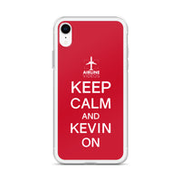 KEEP CALM AND KEVIN ON iPhone Case