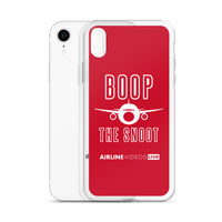 BOOP THE SNOOT (RED) iPhone Case