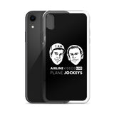 AVL PLANE JOCKEYS (BLACK) iPhone Case