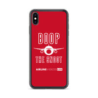 BOOP THE SNOOT (RED) iPhone Case