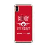 BOOP THE SNOOT (RED) iPhone Case