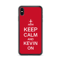 KEEP CALM AND KEVIN ON iPhone Case