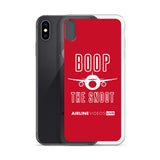 BOOP THE SNOOT (RED) iPhone Case