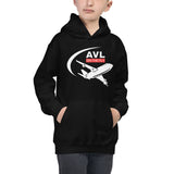 AVL ON THE FLY (WHITE) Kids Hoodie