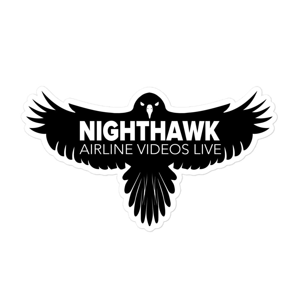 NIGHTHAWK Bubble-free stickers – Airline Videos