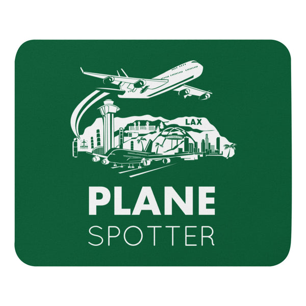 PLANE SPOTTER (GREEN) Mouse pad