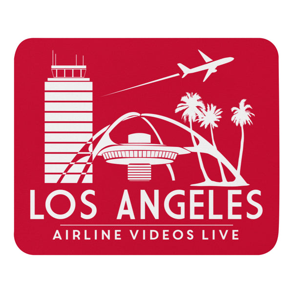 LOS ANGELES AVL (RED) Mouse pad