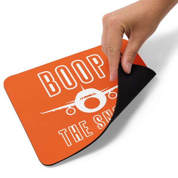 BOOP THE SNOOT (ORANGE) Mouse pad