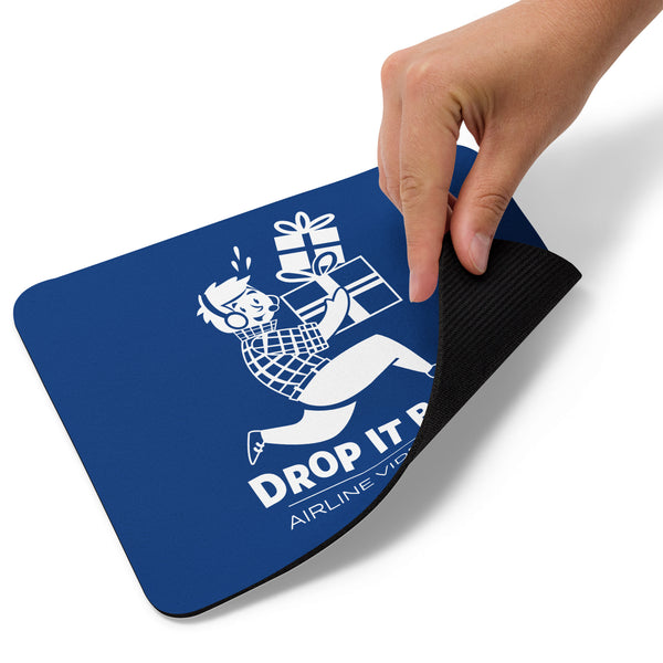 DROP IT BOB! (BLUE) Mouse pad