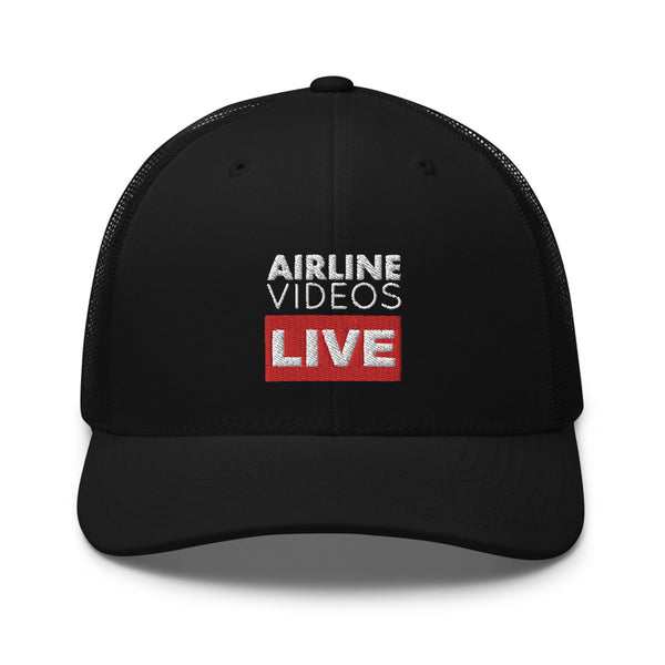 Airline Videos Live Trucker Cap
