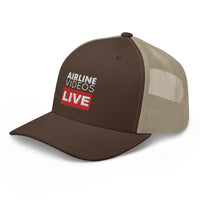 Airline Videos Live Trucker Cap