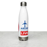 AVL PLANE JOCKEYS (RED) Stainless Steel Water Bottle