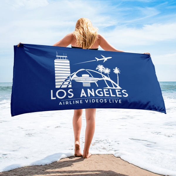 LOS ANGELES RETO (BLUE) Towel
