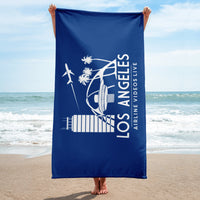 LOS ANGELES RETO (BLUE) Towel