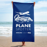 PLANE SPOTTER (BLUE) Towel