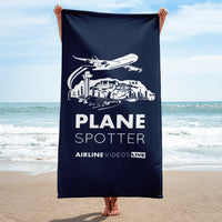 PLANE SPOTTER (NAVY) Towel