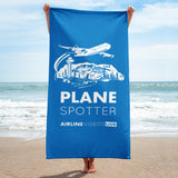 PLANE SPOTTER (LIGHT BLUE) Towel