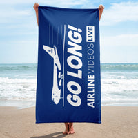 GO LONG (BLUE) Towel