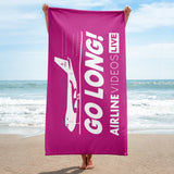 GO LONG (PINK) Towel