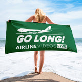 GO LONG (GREEN) Towel