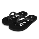 PLANE-SPOT-ER (BLACK) Flip-Flops