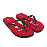 PLANE-SPOT-ER (RED) Flip-Flops