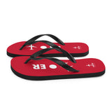 PLANE-SPOT-ER (RED) Flip-Flops