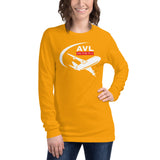 AVL ON THE FLY (WHITE) Unisex Long Sleeve Tee