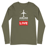 AIRLINE VIDEOS LIVE Unisex Long Sleeve Tee