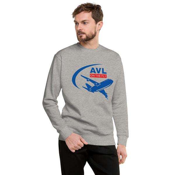 AVL ON THE FLY (BLUE) Unisex Premium Sweatshirt