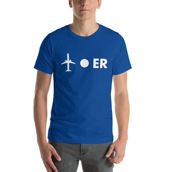 Airline Videos PLANE - SPOT - ER t-shirt