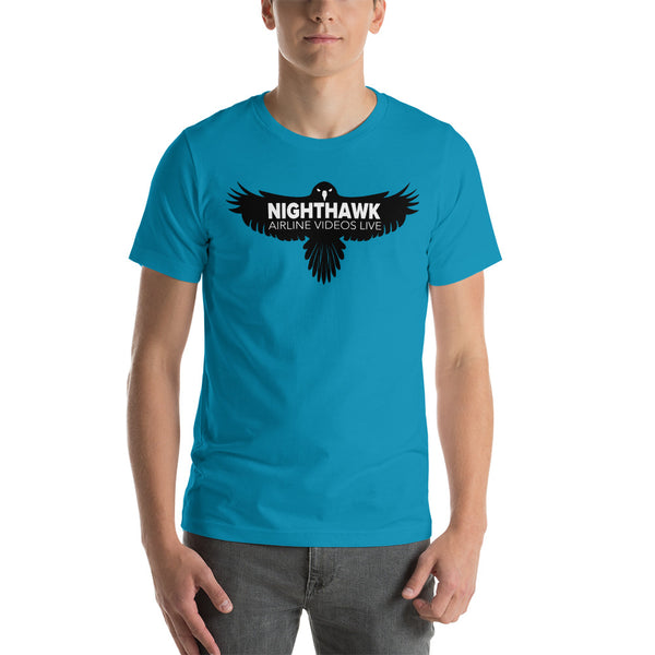 NIGHTHAWK (BLACK) Short-Sleeve Unisex T-Shirt
