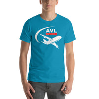 AVL ON THE FLY (WHITE) Unisex t-shirt
