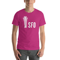 SO Tower (front view) Short-Sleeve Unisex T-Shirt