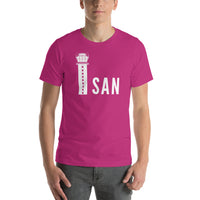 SAN Tower Short-Sleeve Unisex T-Shirt