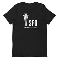 SFO TOWER FRONT (AVL) Short-sleeve unisex t-shirt