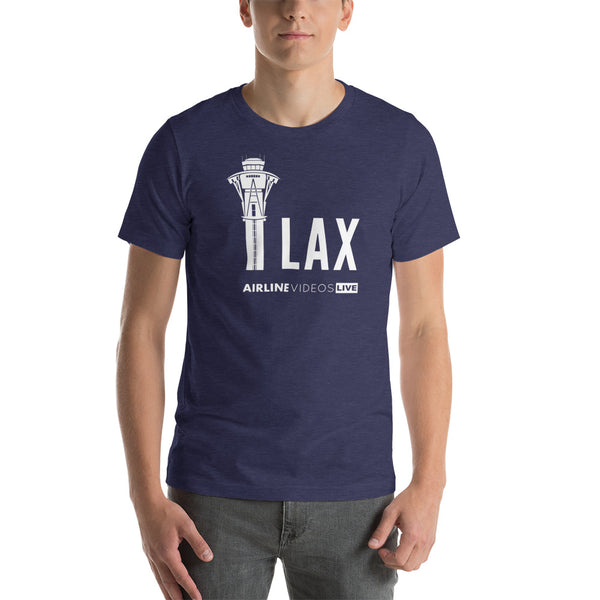 LAX TOWER (AVL) Short-sleeve unisex t-shirt