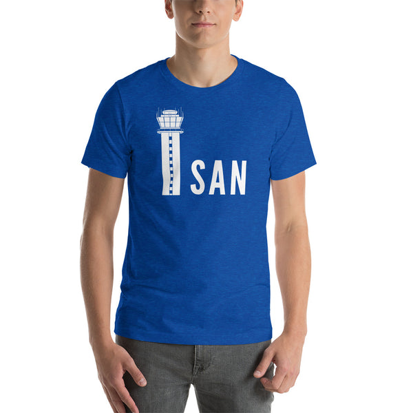 SAN Tower Short-Sleeve Unisex T-Shirt