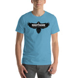 NIGHTHAWK (BLACK) Short-Sleeve Unisex T-Shirt