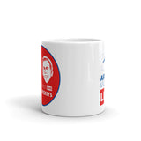 AVL PLANE JOCKEYS (RED) White glossy mug