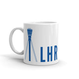 LHR Tower White glossy mug