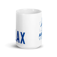 LAX Tower White glossy mug