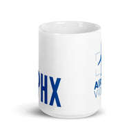 PHX Tower White glossy mug