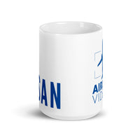 SAN Tower White glossy mug