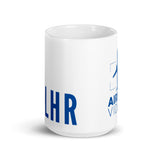 LHR Tower White glossy mug