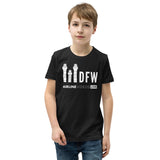 DFW TOWER (AVL) Youth Short Sleeve T-Shirt