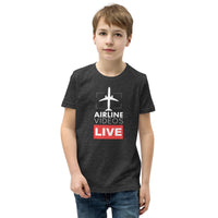 AIRLINE VIDEOS LIVE Youth Short Sleeve T-Shirt