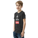 AIRLINE VIDEOS LIVE Youth Short Sleeve T-Shirt