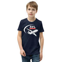 AVL ON THE FLY (WHITE) Youth Short Sleeve T-Shirt