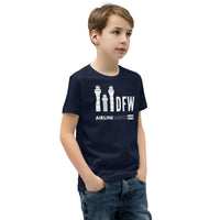 DFW TOWER (AVL) Youth Short Sleeve T-Shirt